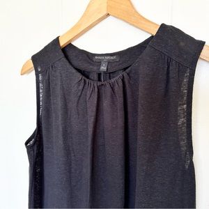 Banana Republic linen blend sleeveless top